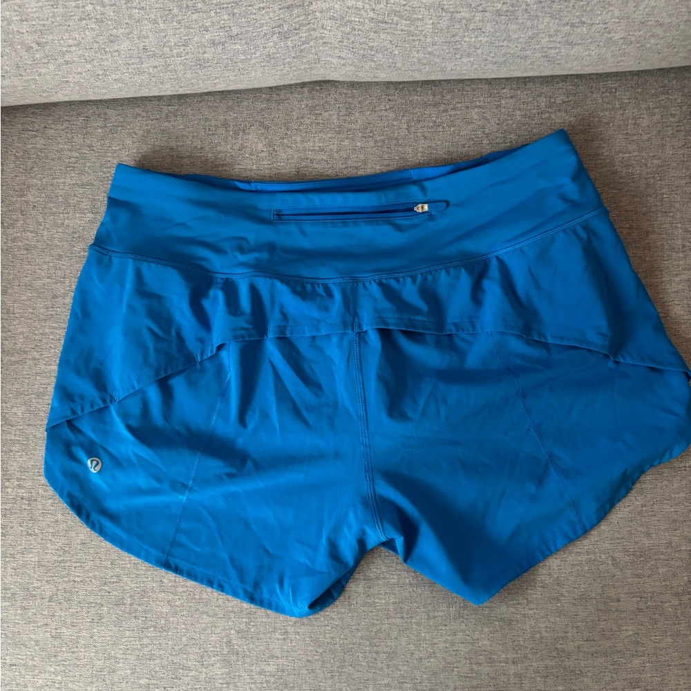 lululemon athletica Women's Blue Speed Up 2.5 Shorts